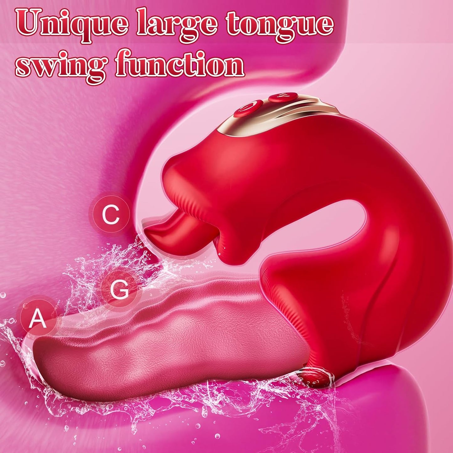 VibeWhip 4-in-1 Tongue Slap & Thrust Vibe